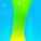 Select Blue with Yellow Lava