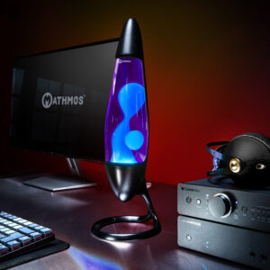 Mathmos Neo black lava lamp main no all ages